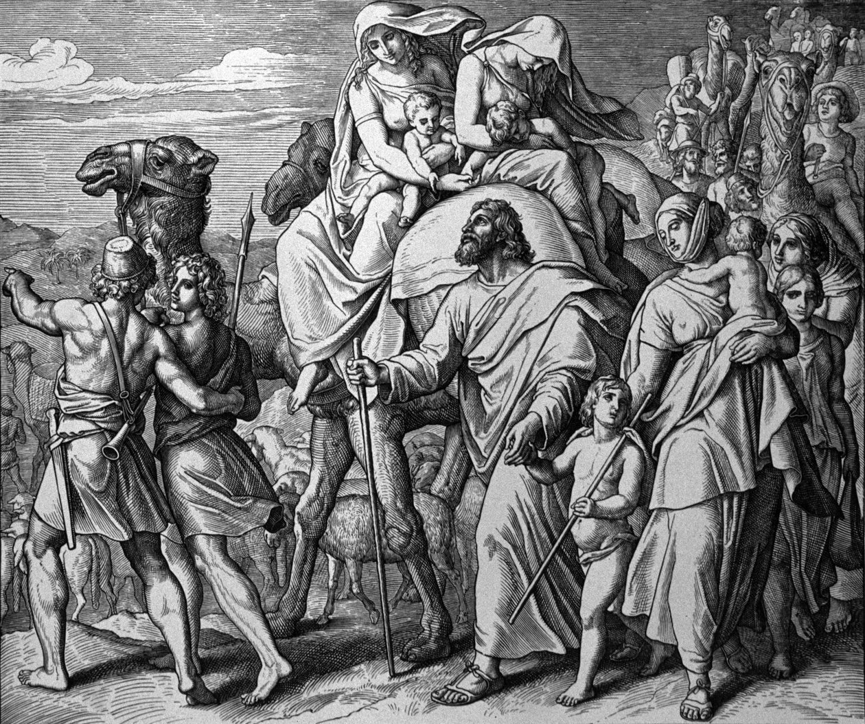 Život Jakuba od Julius Schnorr von Carolsfeld
