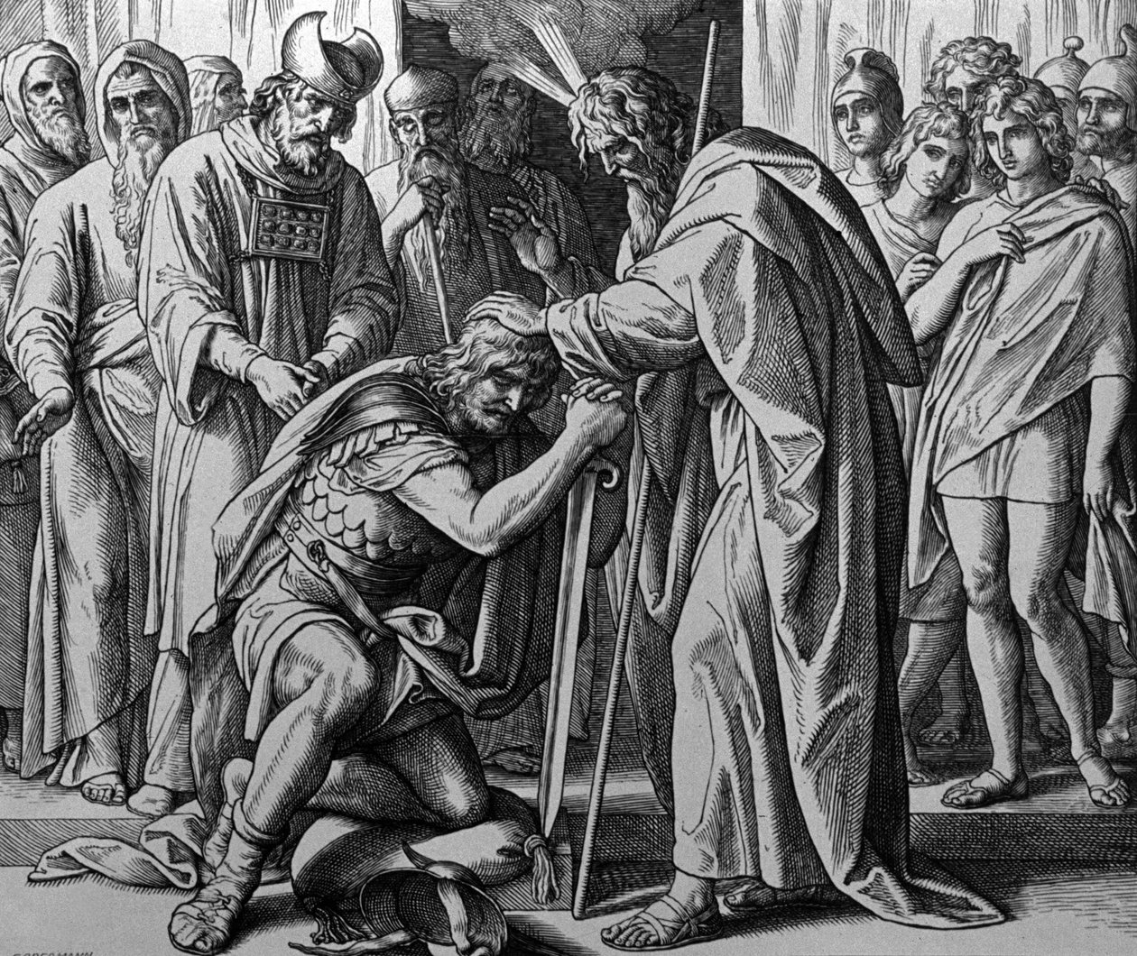 Mojžíš a Jozue od Julius Schnorr von Carolsfeld