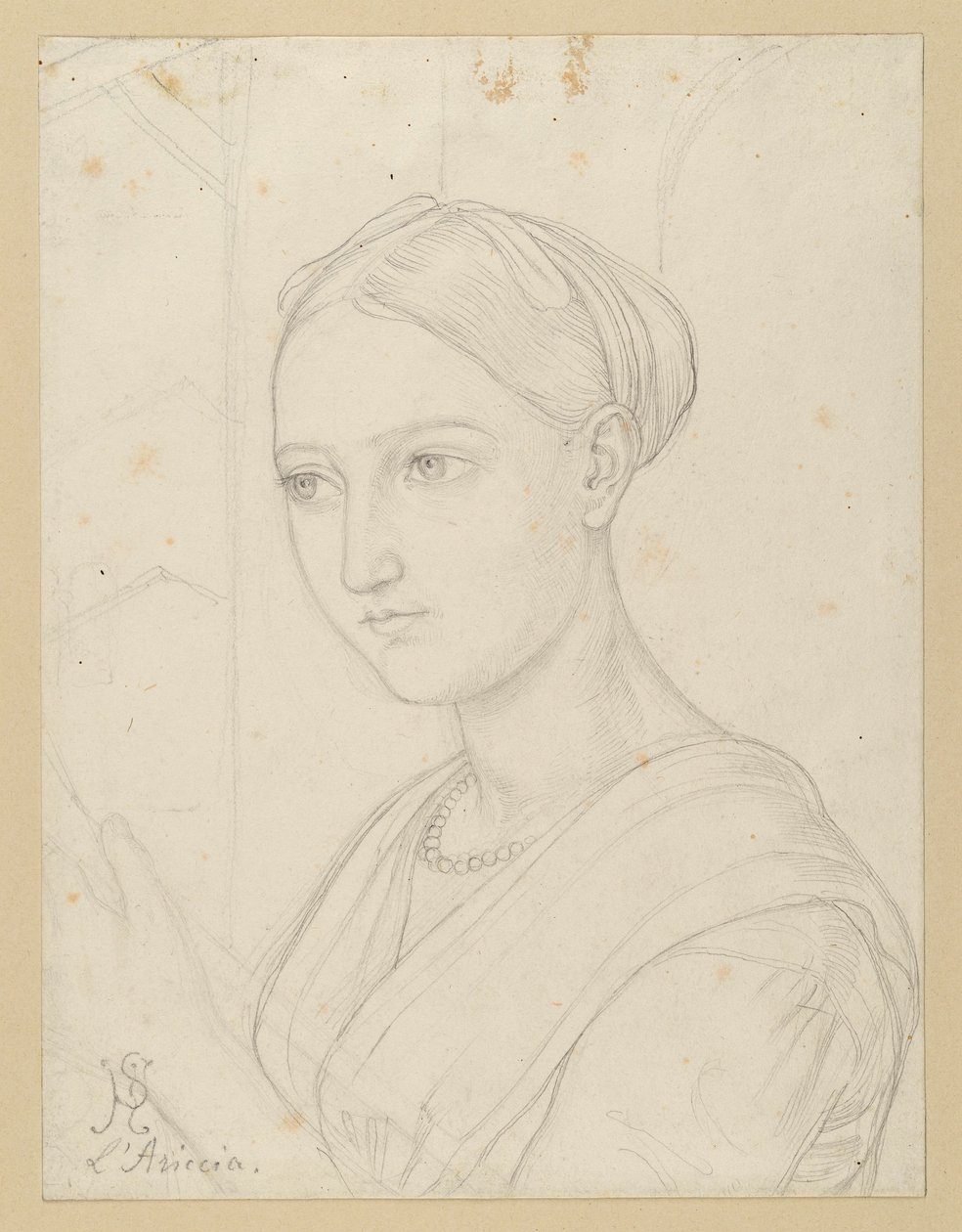 Vittoria Caldoni od Julius Schnorr von Carolsfeld