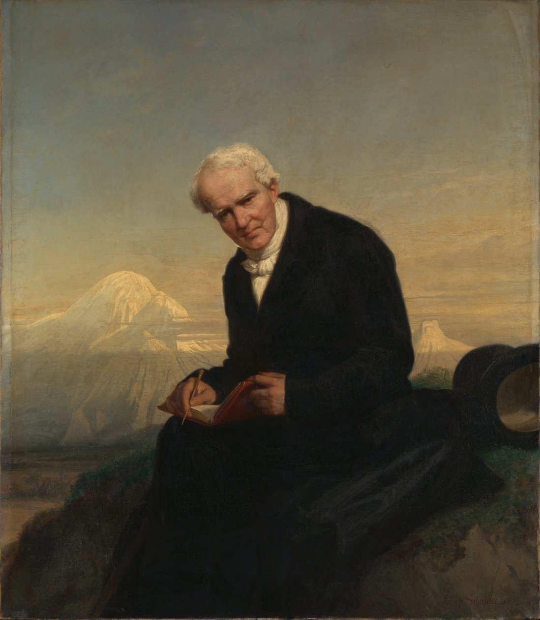 Baron Alexander von Humboldt od Julius Schrader