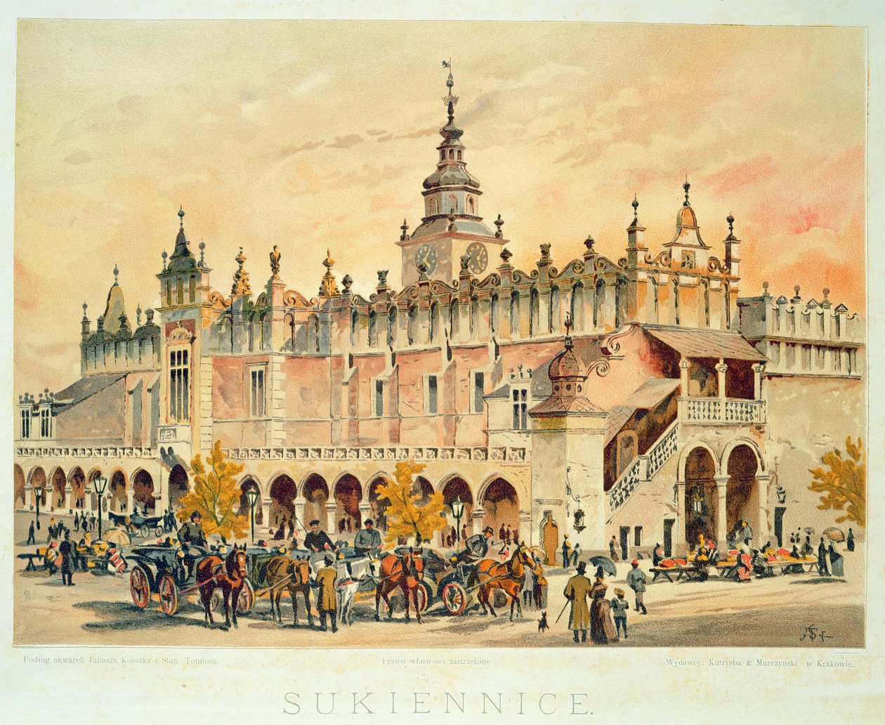 The Sukiennice, Krakow, z 