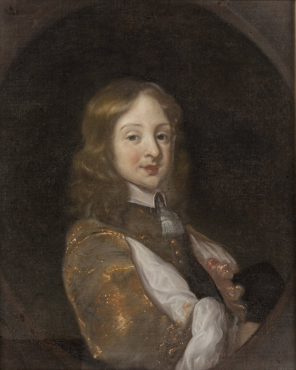 Prince Auguste Frederic de Holstein Gottorp - Portrét prince Augusta Friedricha z Holštýnska-Gottorpu (1646-1705), od Ovens, Juergen (1623-1678). Olej na plátně. Rozměr: 69 x 57 cm. Národní muzeum Stockholm od Jürgen Ovens