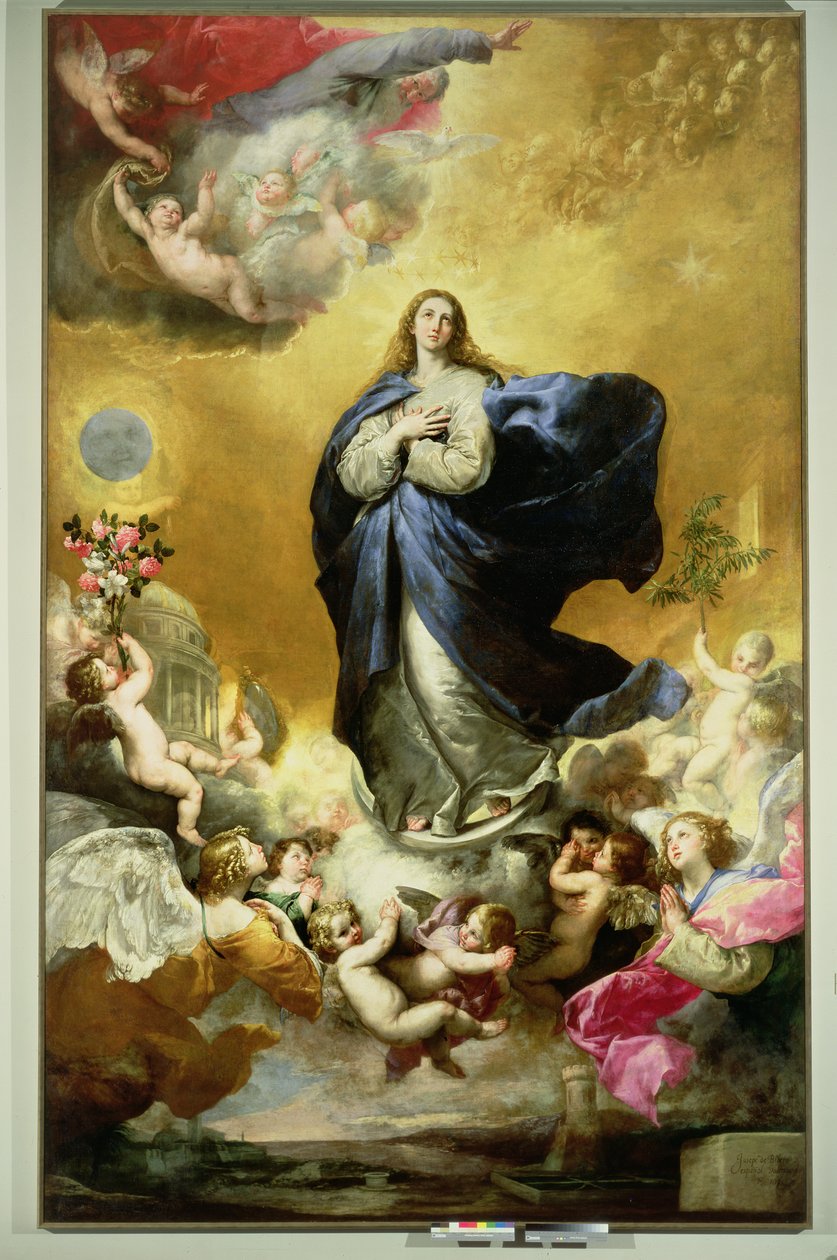 Neposkvrněné početí, 1635 od Jusepe de Ribera