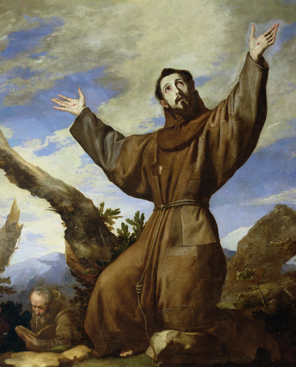 Svatý František z Assisi (asi 1182-1220) 1642 od Jusepe de Ribera