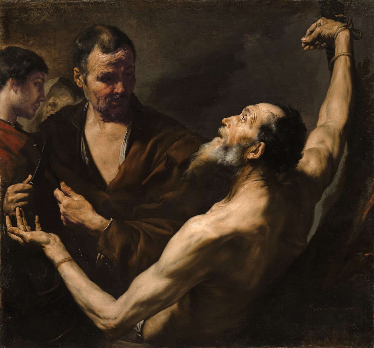 Mučednictví svatého Bartoloměje od Jusepe de Ribera