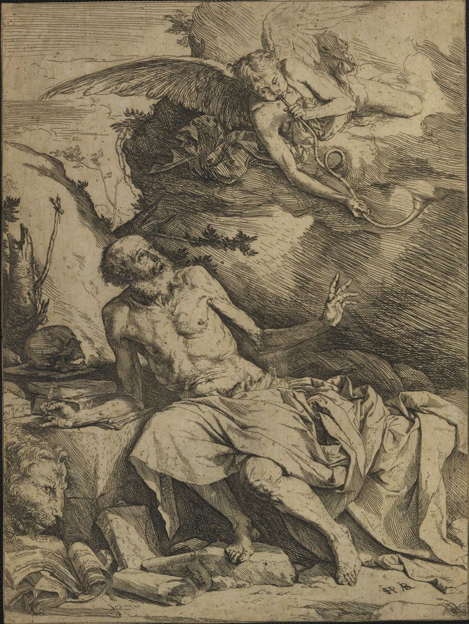 Svatý Jeroným od Jusepe de Ribera