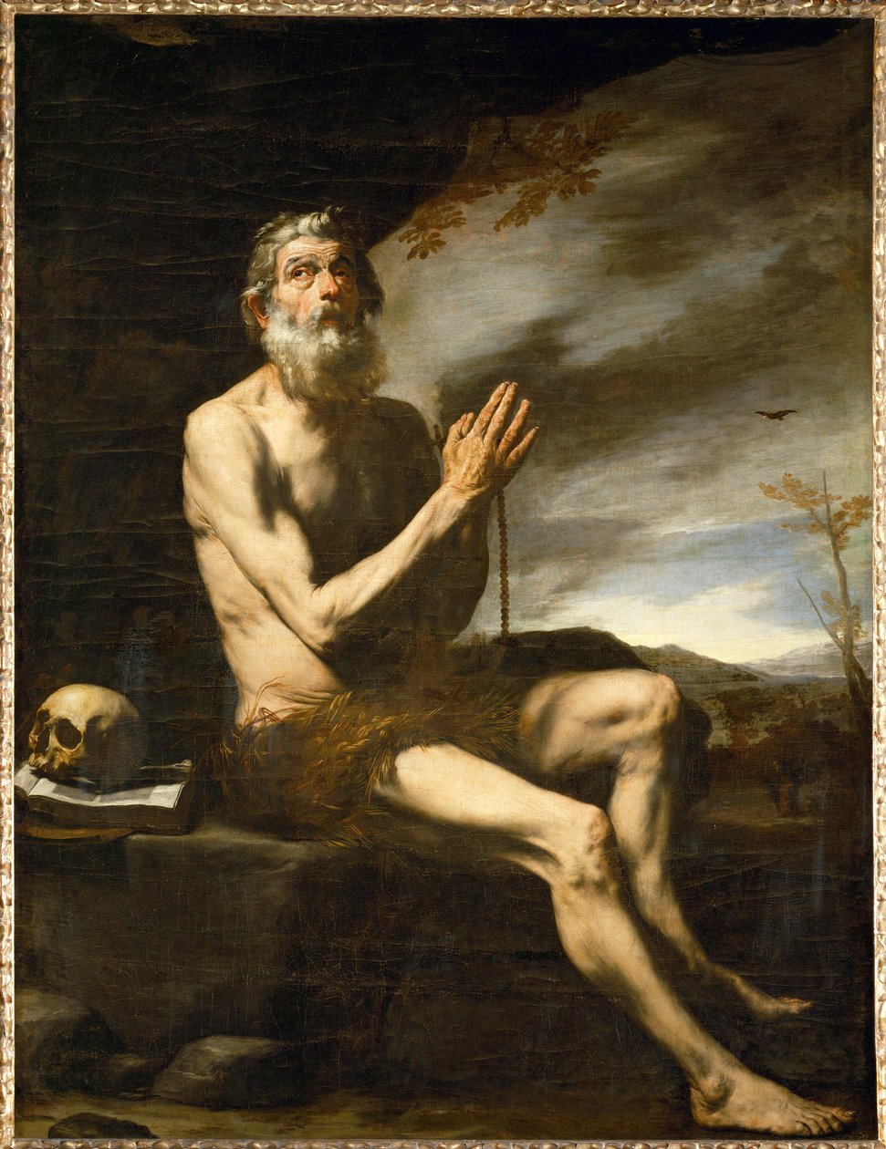 Svatý Pavel Poustevník ... od Jusepe de (1591-1652) Ribera