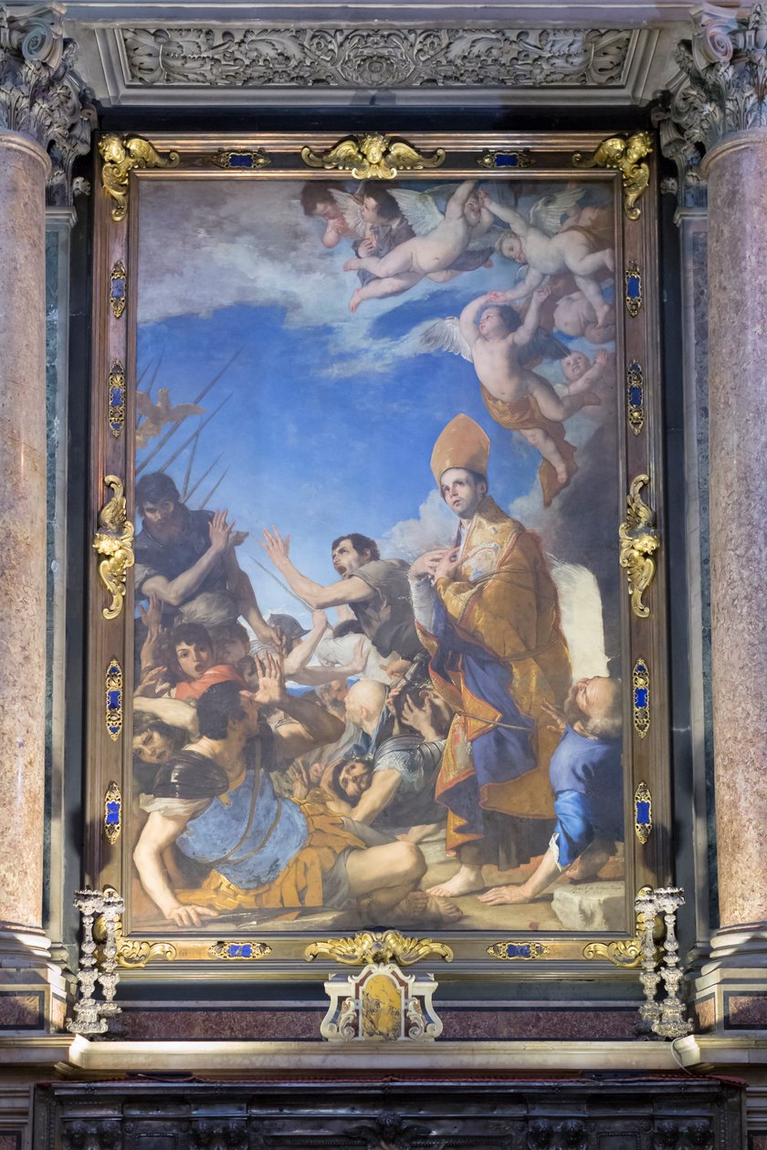 San Gennaro nousee vahingoittumattomana uunista od Jusepe de (1591 1652) Ribera