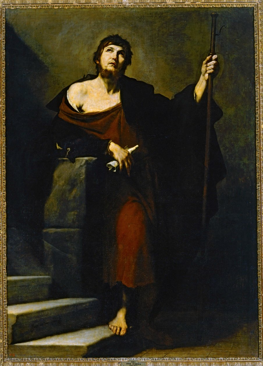 Staint James the Greater ... (malba na plátně) od Jusepe de (1591 1652) Ribera