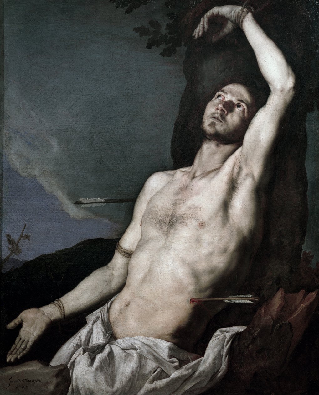 Svatý Sebastian od Jusepe de Ribera