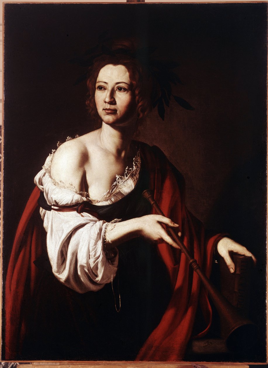 Alegorie dějin. Obraz od Jose de Ribera s názvem il Spagnoletto ""Španěl"" (1591-1652) od Jusepe de Ribera
