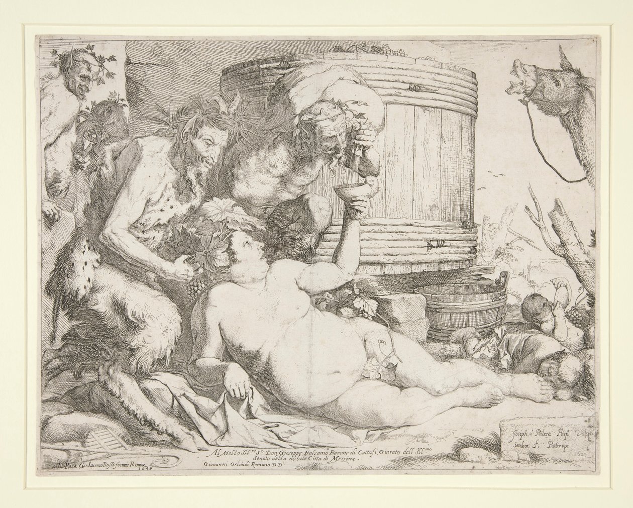 Bacchanal (Drunken Silenus) od Jusepe de Ribera