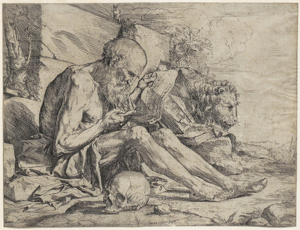 Básník od Jusepe de Ribera