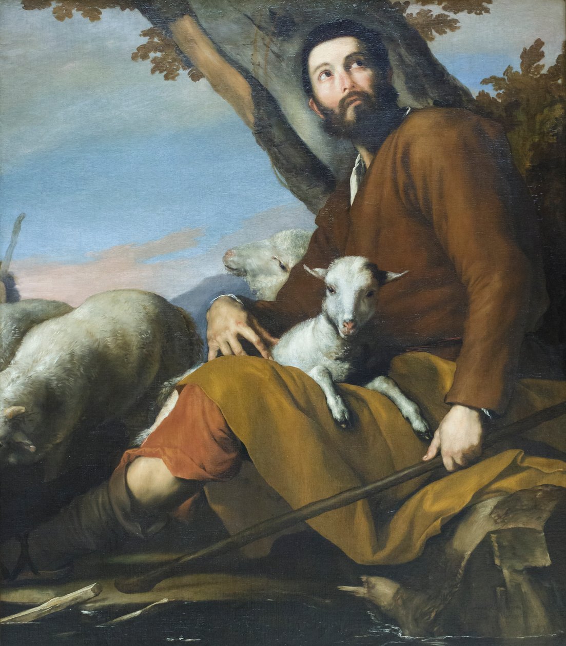 Jákob s Labanovým stádem, asi 1638 (olej na plátně) od Jusepe de Ribera