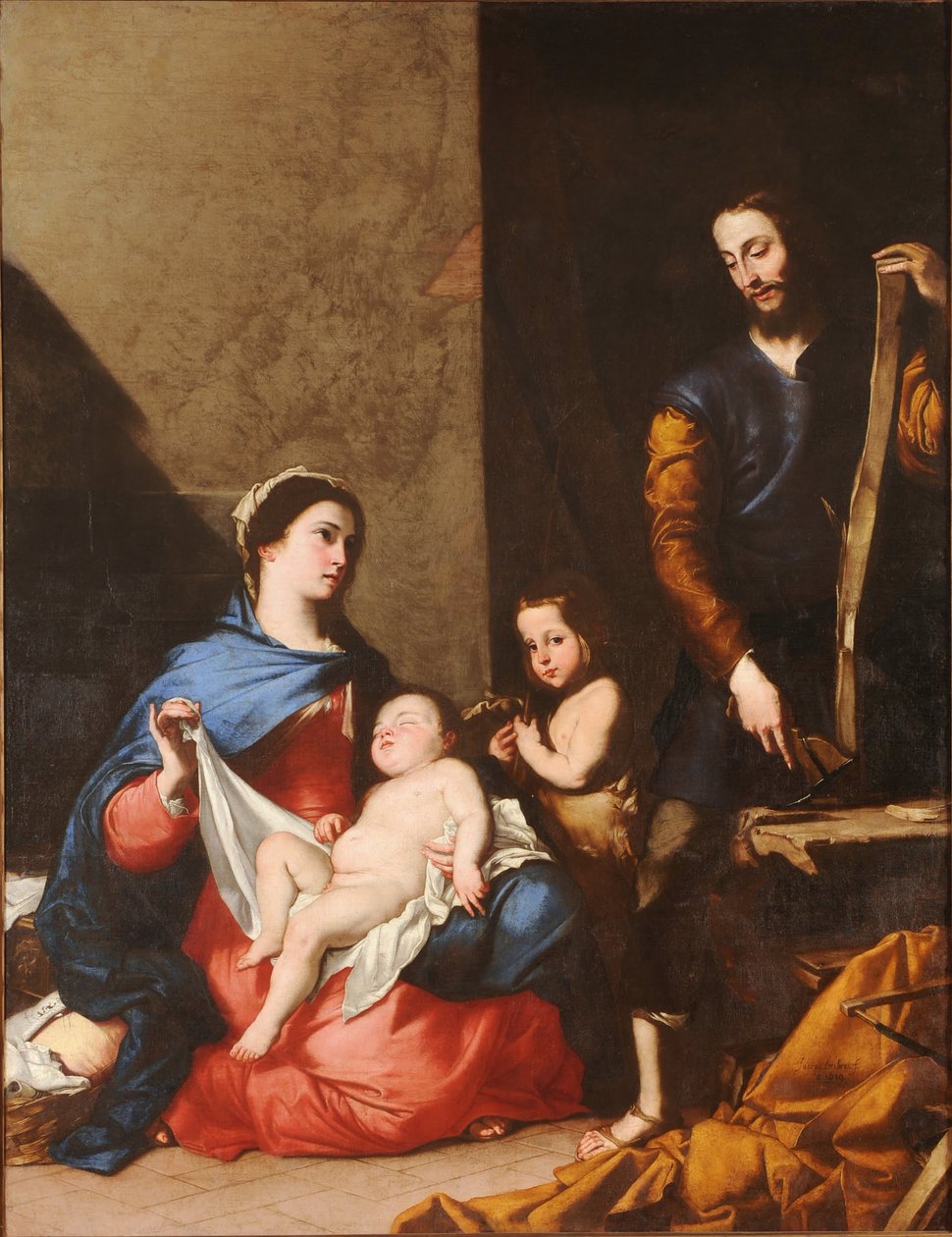 Svatá rodina od Jusepe de Ribera