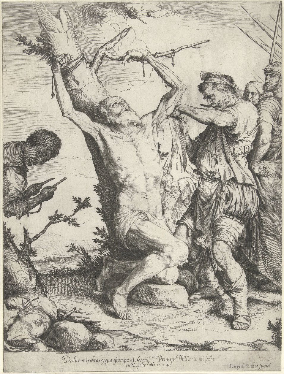 Umučení svatého Bartoloměje od Jusepe de Ribera