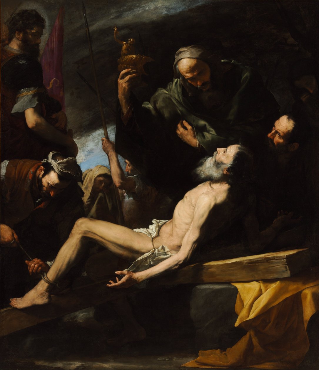 Umučení svatého Ondřeje od Jusepe de Ribera