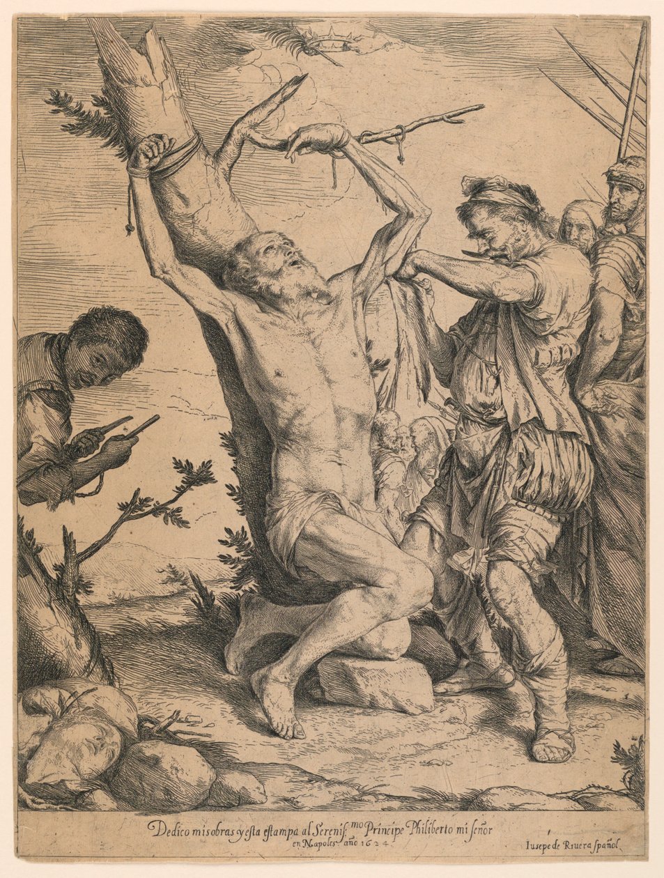 Umučení svatého Bartoloměje od Jusepe de Ribera