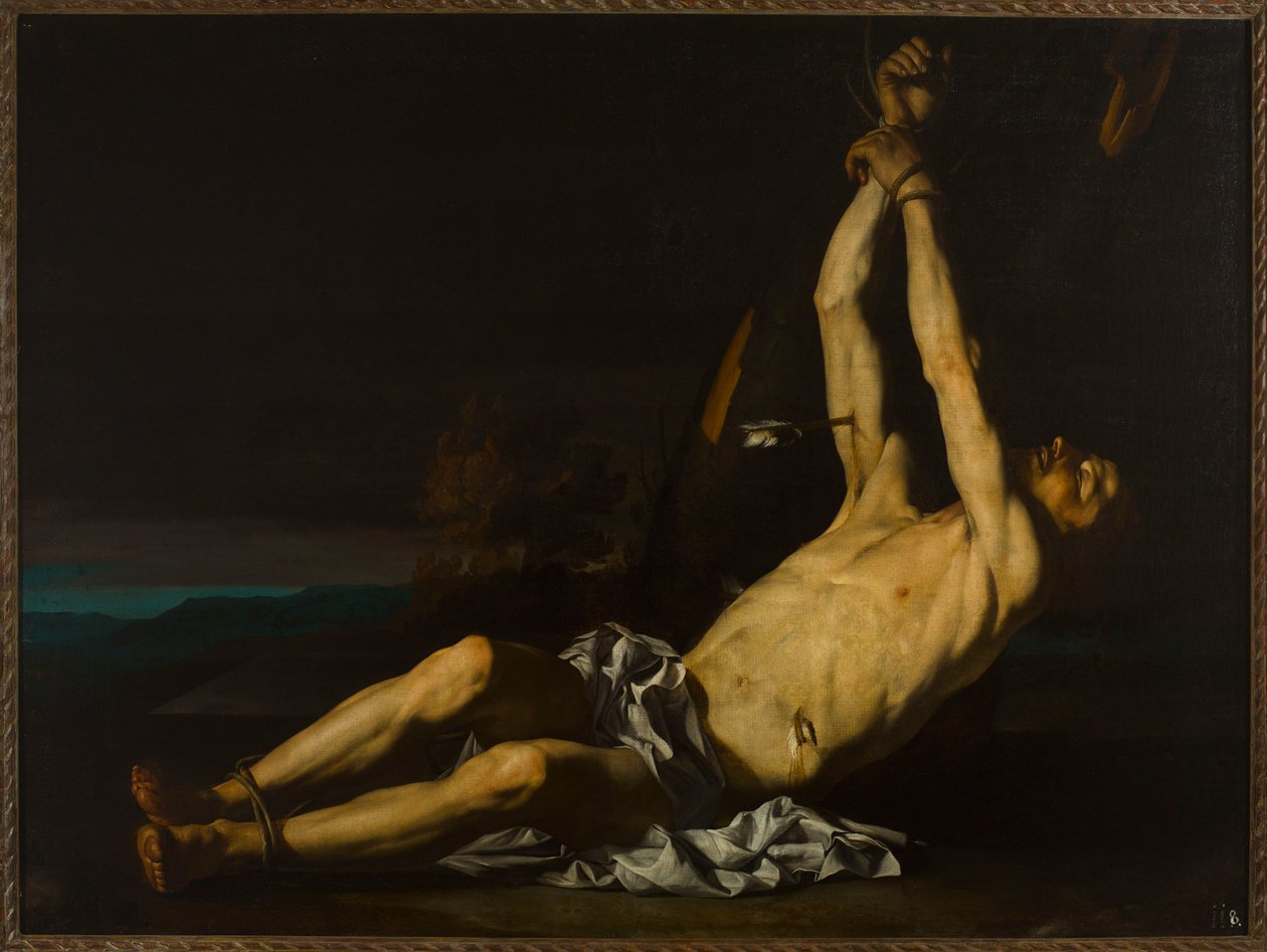 Mučednictví svatého Šebestiána od Jusepe de Ribera