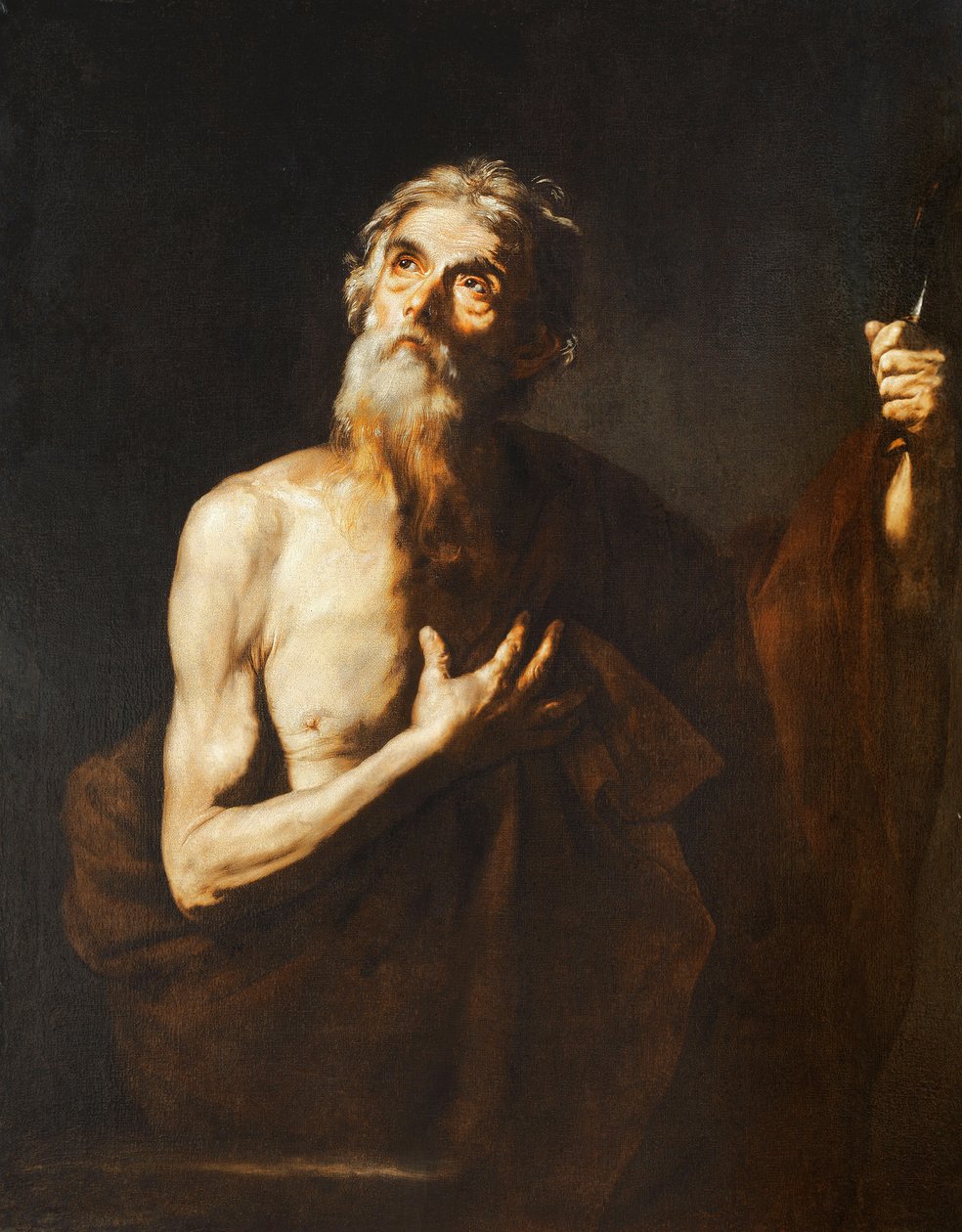 Svatý Bartoloměj, 1634 od Jusepe de Ribera