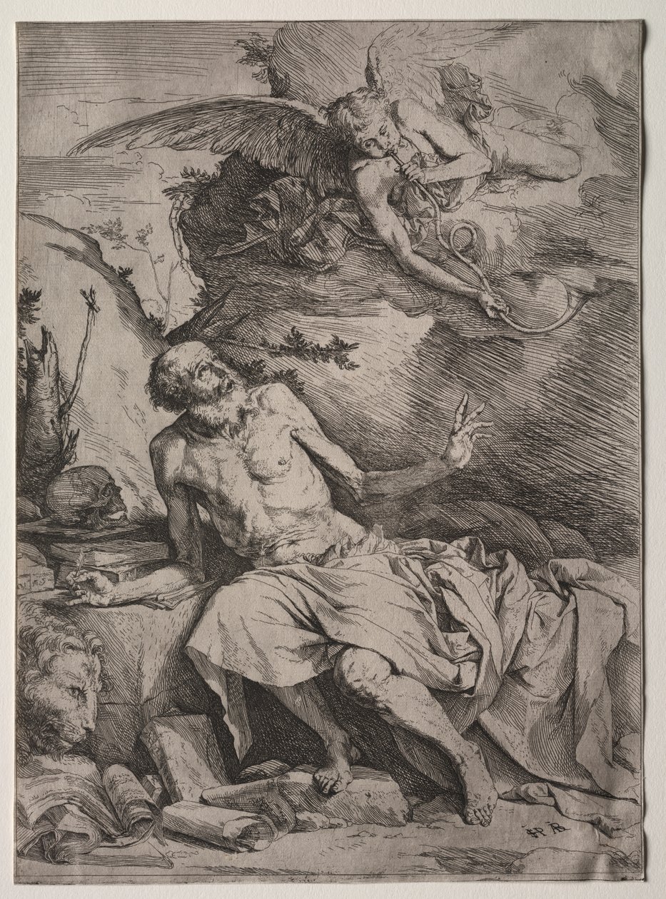 Svatý Jeroným od Jusepe de Ribera