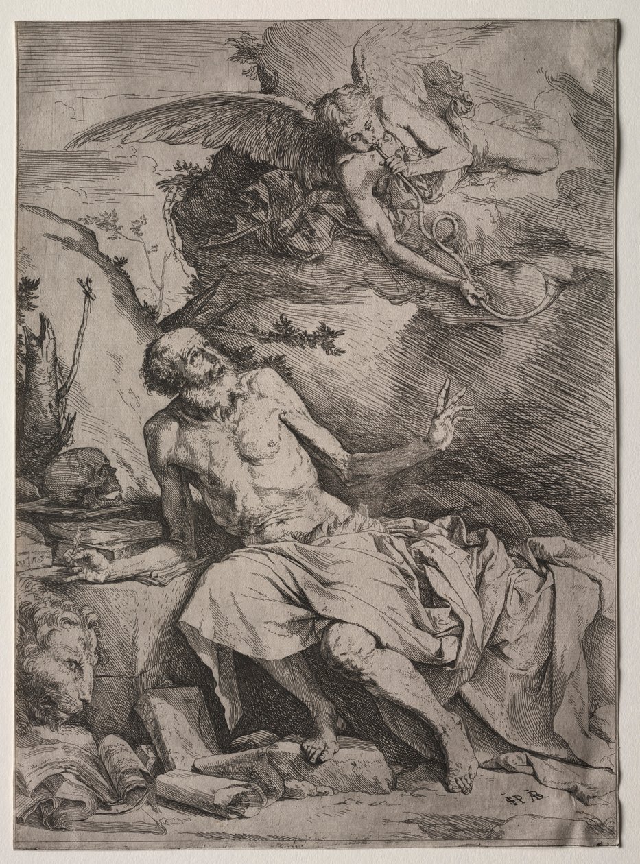Svatý Jeroným. od Jusepe de Ribera