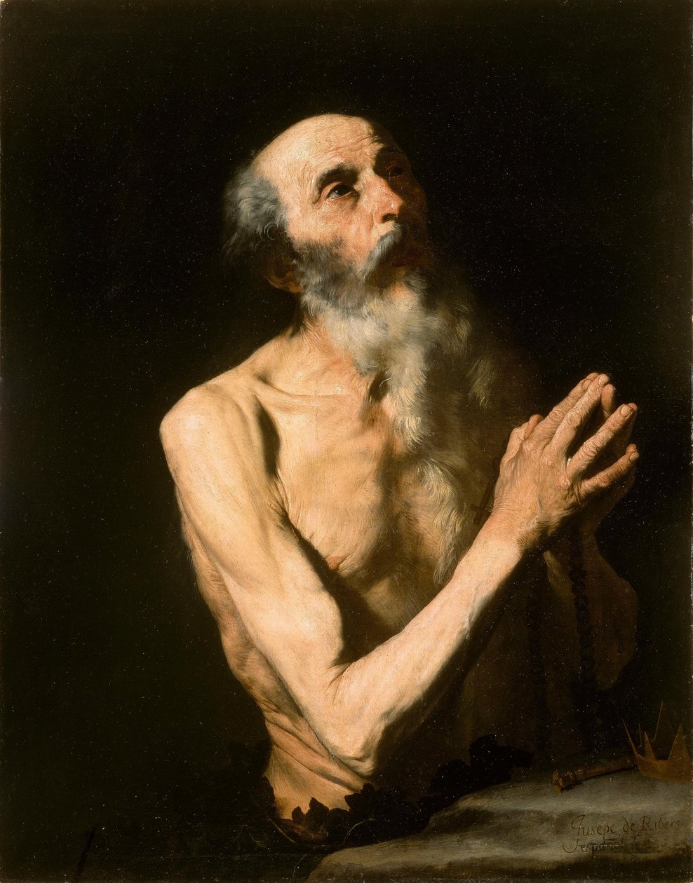 Svatý Onufrius od Jusepe de Ribera