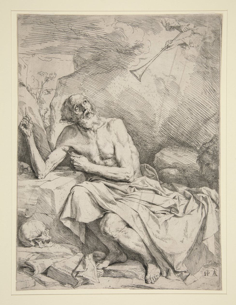 Svatý Jeroným od Jusepe de Ribera