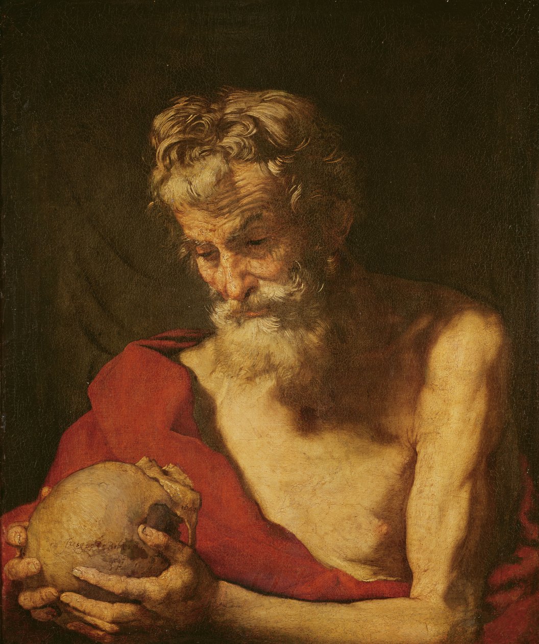 Svatý Jeroným od Jusepe de Ribera