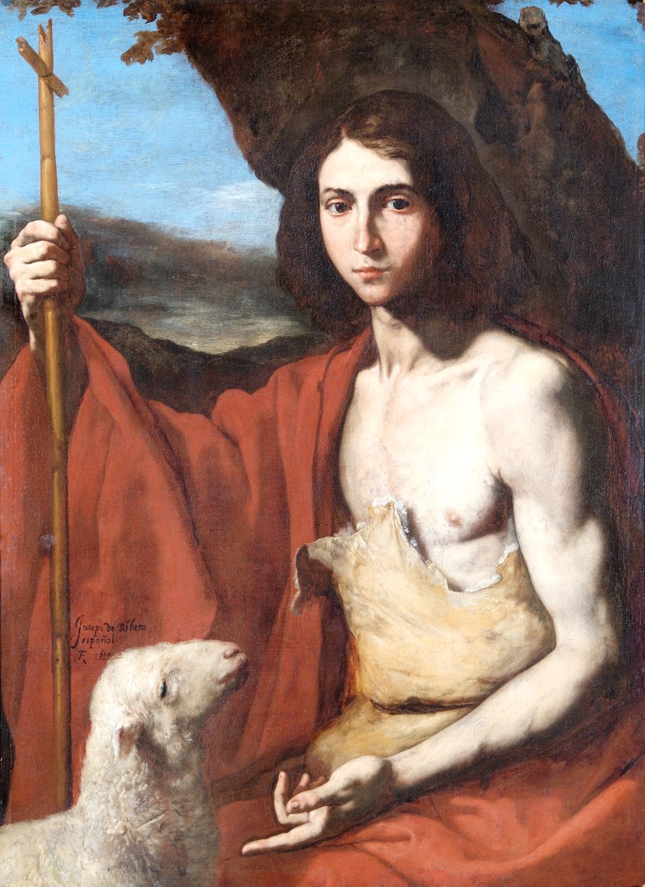 Svatý Jan Křtitel od Jusepe de Ribera