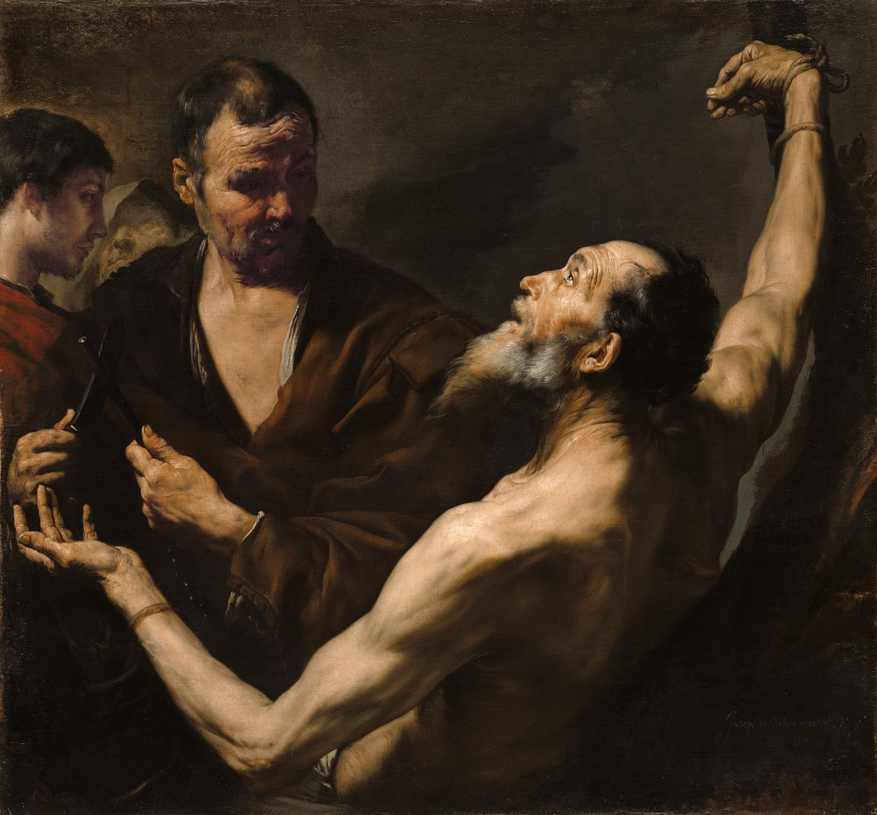Umučení svatého Bartoloměje od Jusepe de Ribera