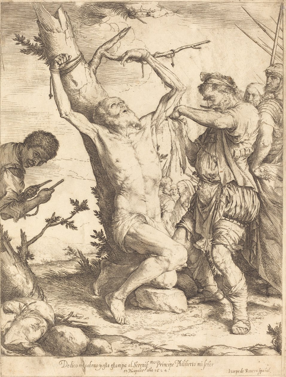 Umučení svatého Bartoloměje od Jusepe de Ribera