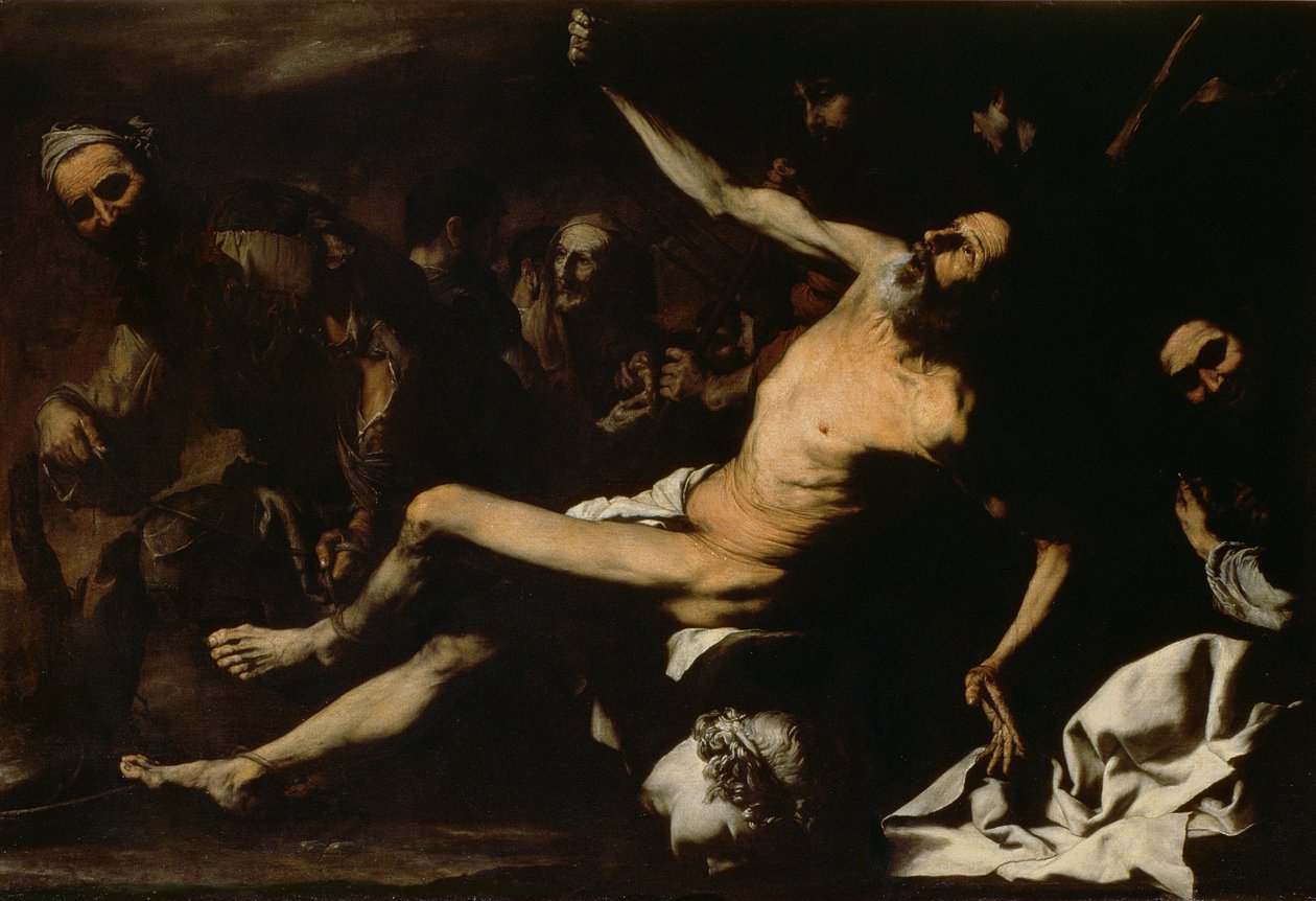 Umučení svatého Bartoloměje od Jusepe de Ribera