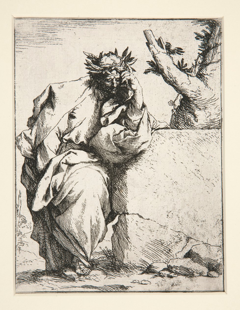 Básník od Jusepe de Ribera