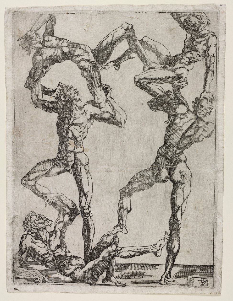 Pyramida pěti mužů, c. 1543. od Juste de Juste