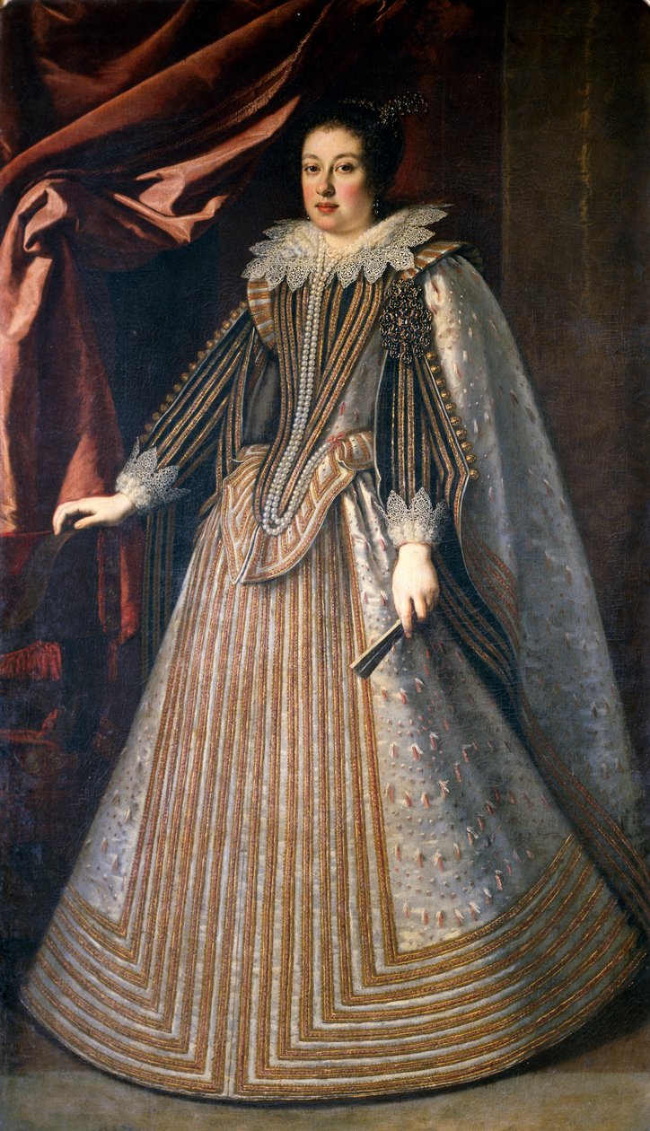Rakouská velkovévodkyně Marie Magdalena od Justus Sustermans