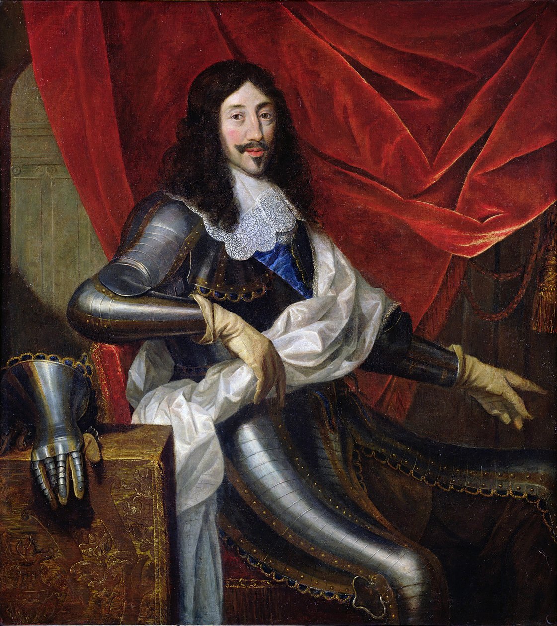 Louis XIII (1601-43) král Francie a Navarre, po roce 1630 od Justus van Egmont