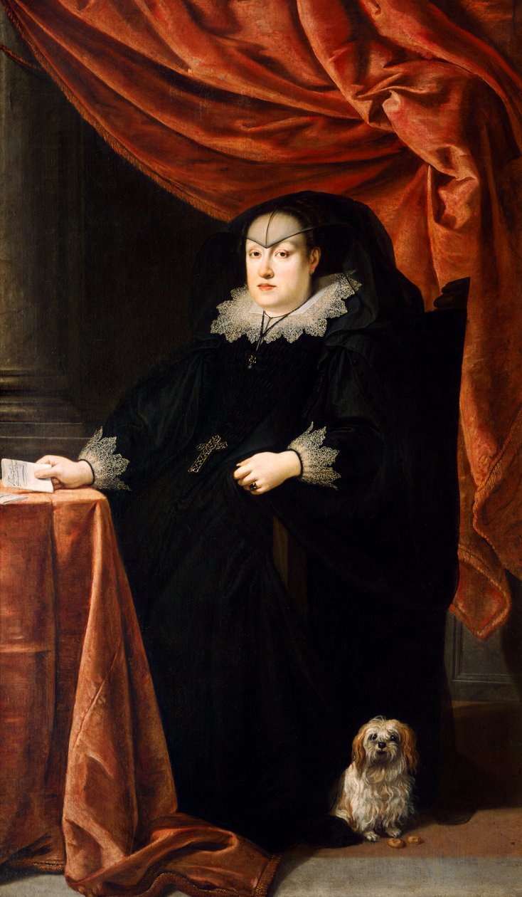Maria Maddalena Rakouska kolem roku 1621 (olej na plátně) od Justus Sustermans