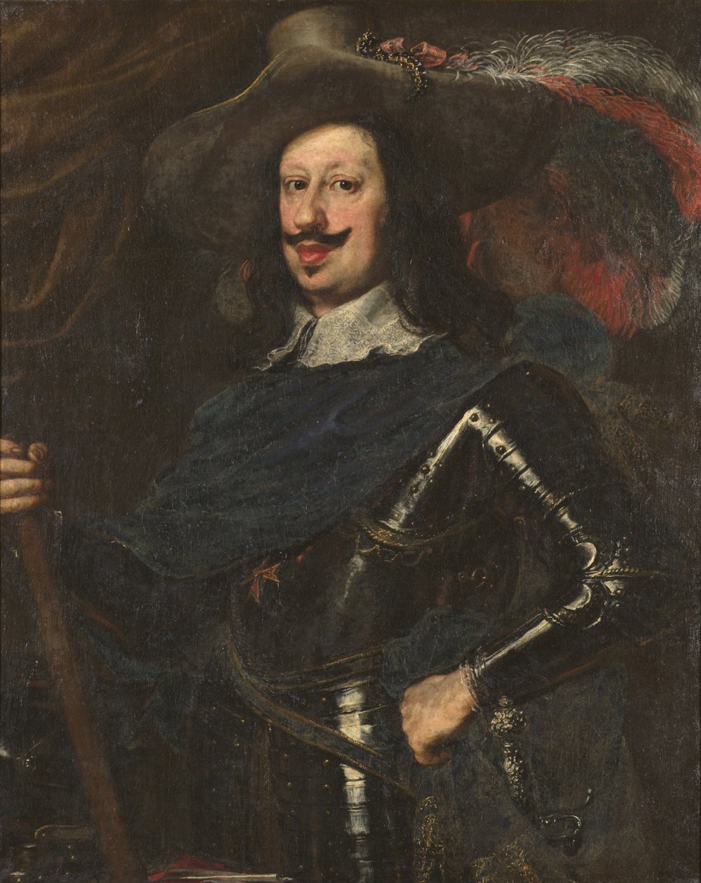 Portrét Ferdinanda II de Medici, velkovévoda z Toskánska 1610-1670 od Justus Sustermans