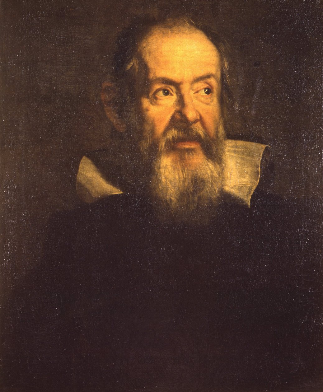 Portrét Galilea Galilei dit Galileo (1564 - 1642). - Muzeum Uffizi, Florencie. Obraz Justuse Sustermanse (1597-1681) od Justus Sustermans