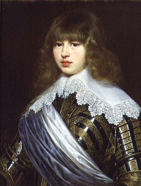 Portrét prince Waldemara Christiana z Dánska (1603-47) (olej na plátně) od Justus Sustermans