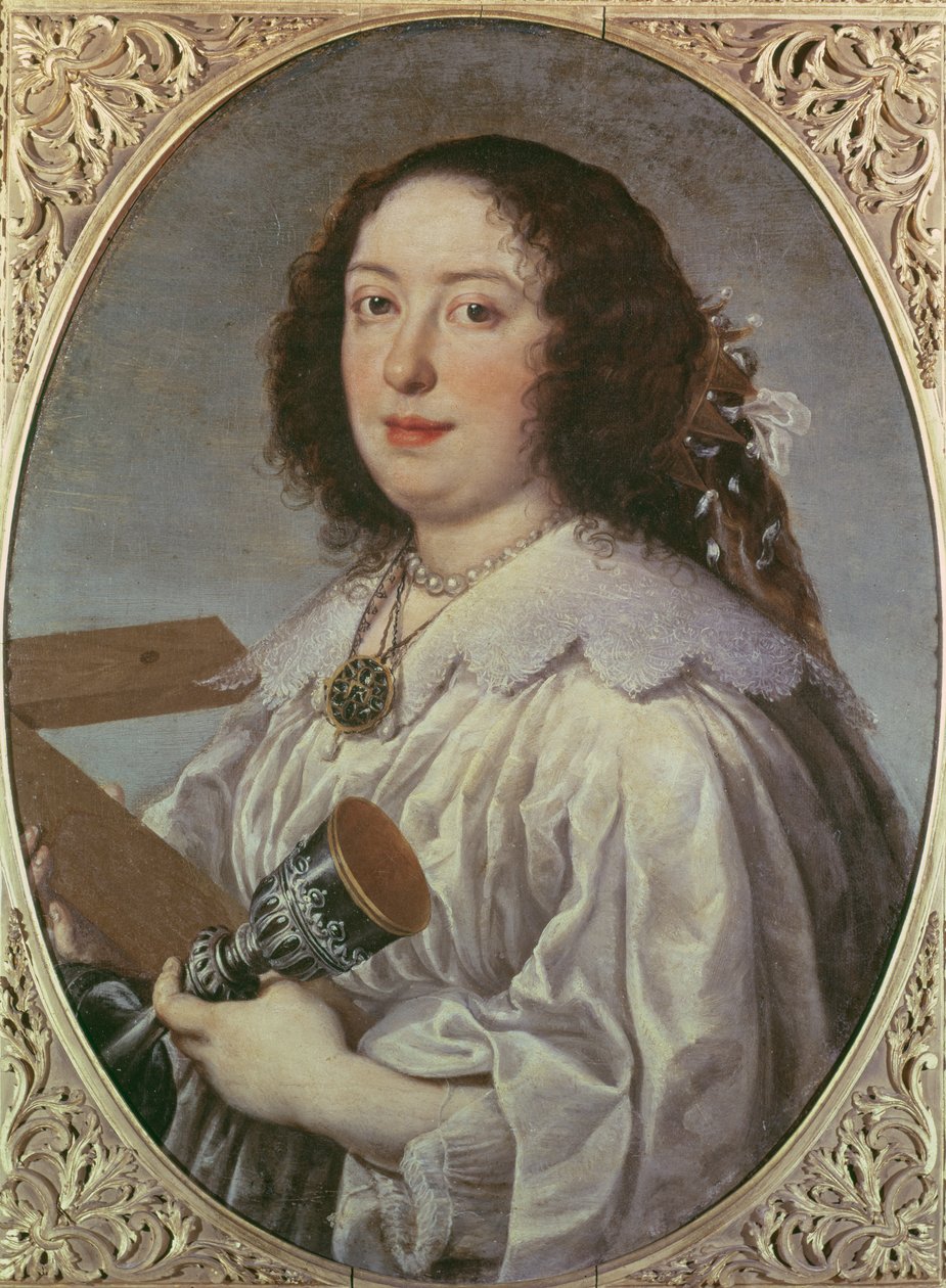 Portrét Vittoria della Rovere jako Svatá Helena, 1669 od Justus Sustermans