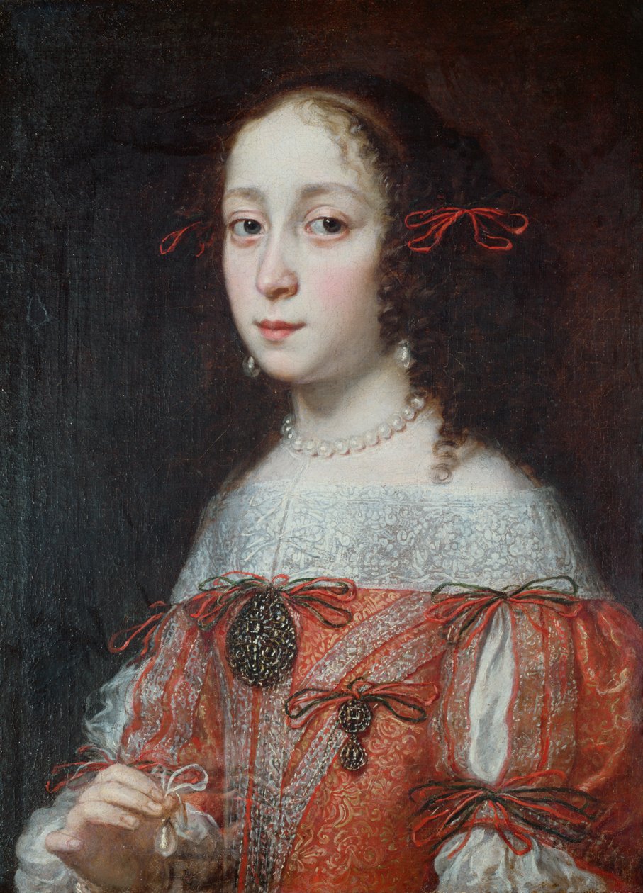 Portrét dámy, c.1660 od Justus Sustermans