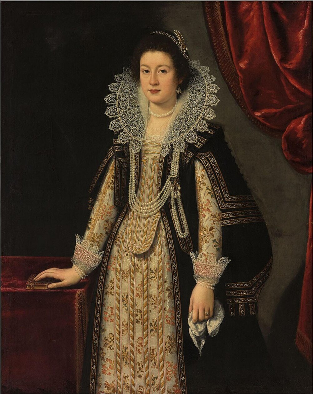 Portrét ženy, pravděpodobně Marie Magdaleny Rakouské, manželky Cosima II. de