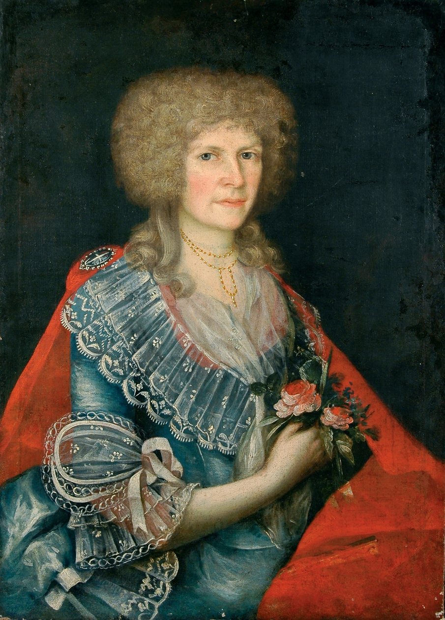 Faworski - Portrét Teresy Garbowské, rozené Krosnowské 1789 od Jozef Faworski