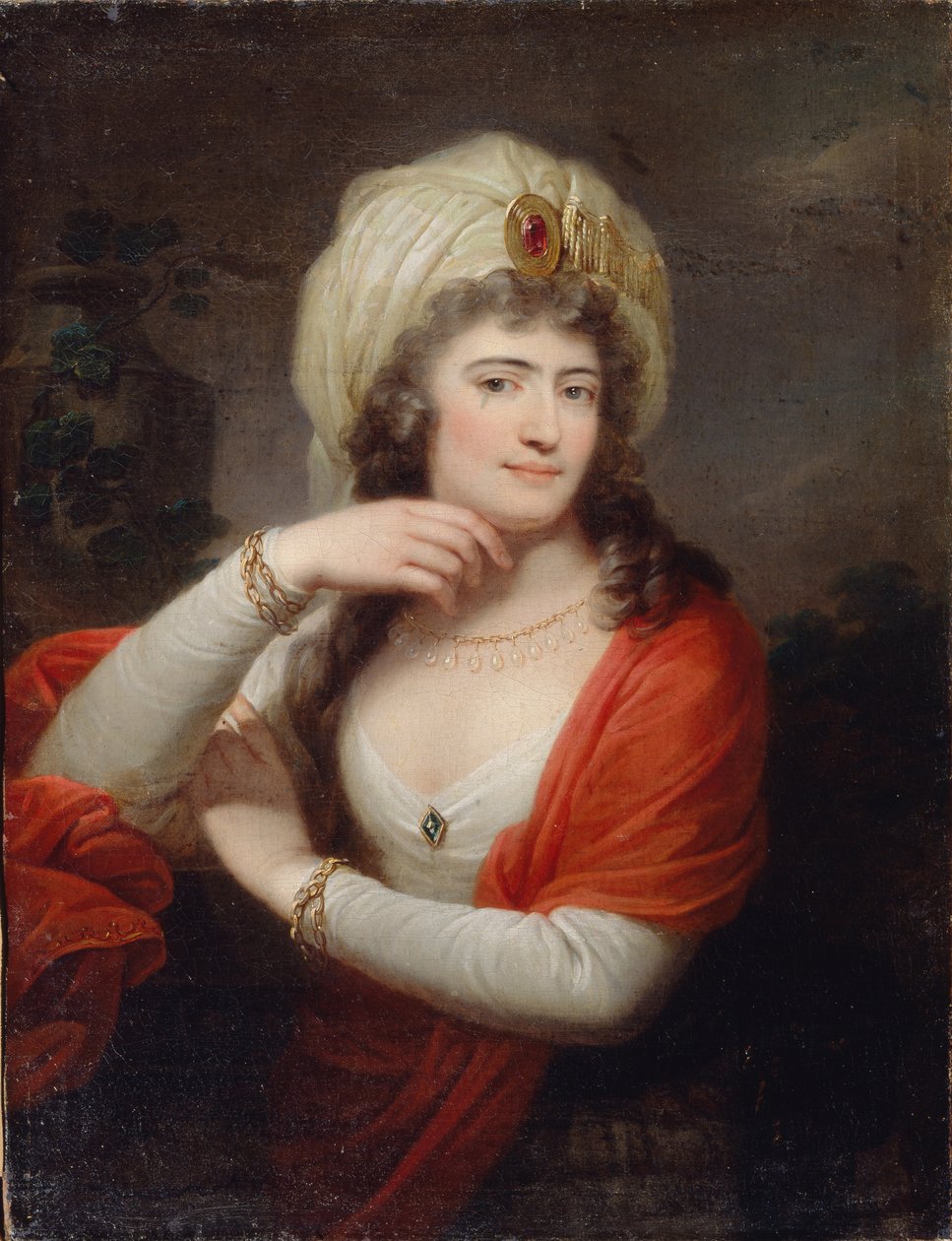 Portrét Aleksandry Branické 1754-1838, dvorní dáma Kateřiny II., 1793 od Józef Grassi