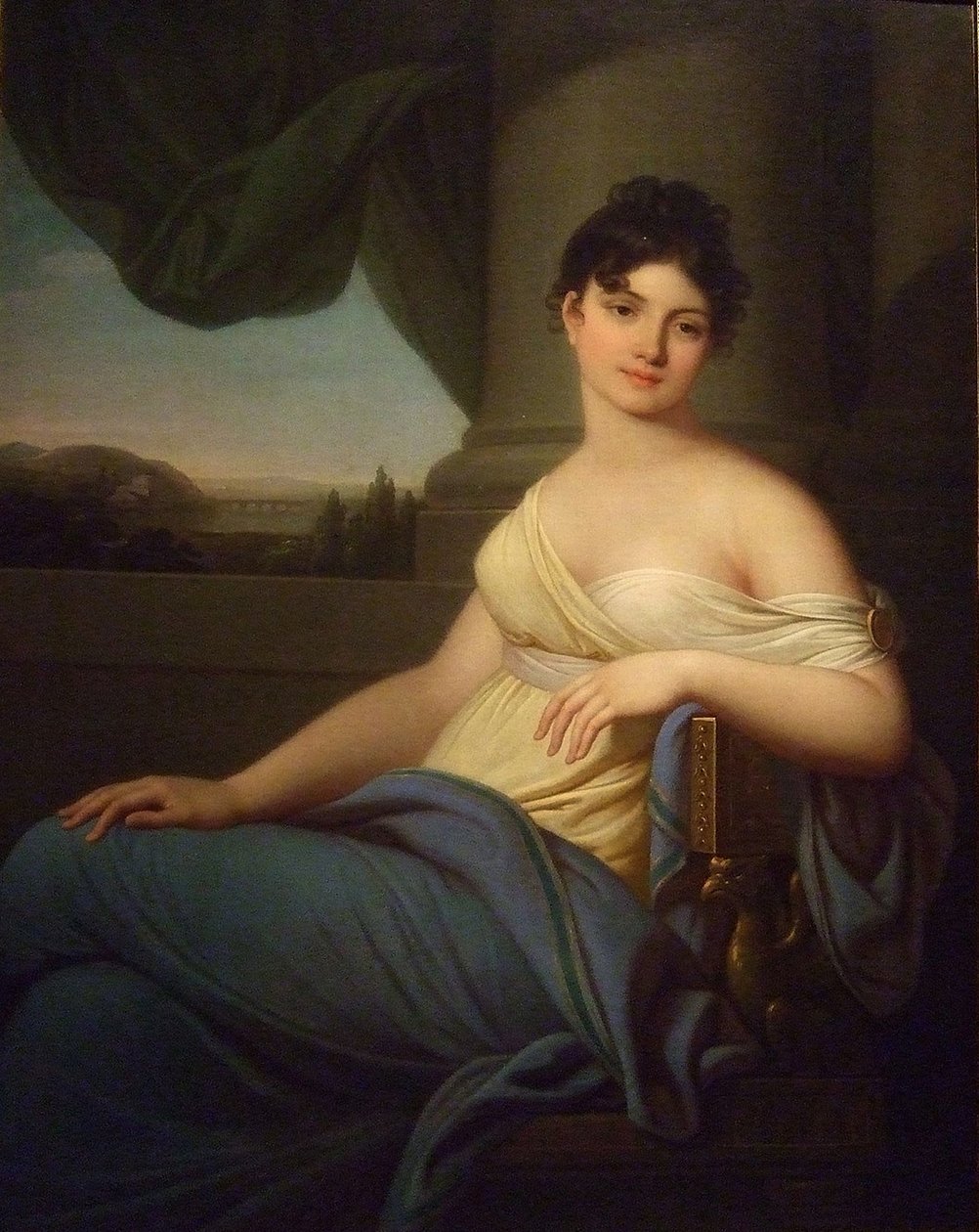 Portrét Marie Antonovny Naryshkiny, 1807 od Józef Grassi