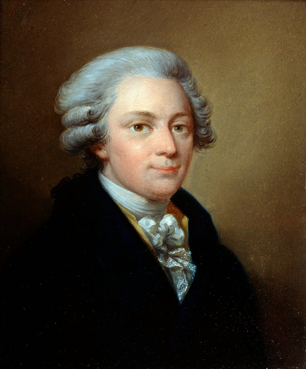 „Portrét skladatele Wolfganga Amadea Mozarta“, 1756-1791, c1783 od Józef Grassi