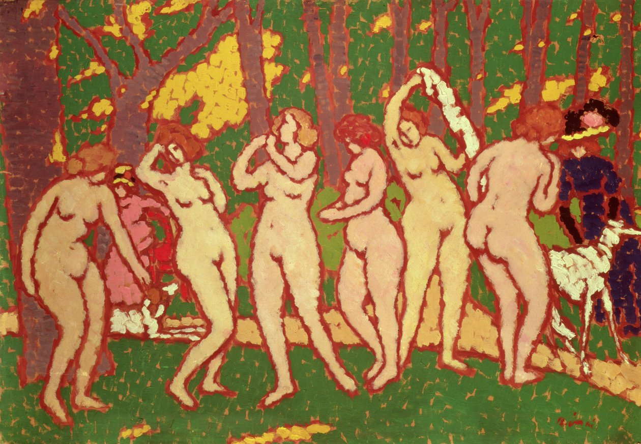 Akty v parku, 1910 od József Rippl Rónai
