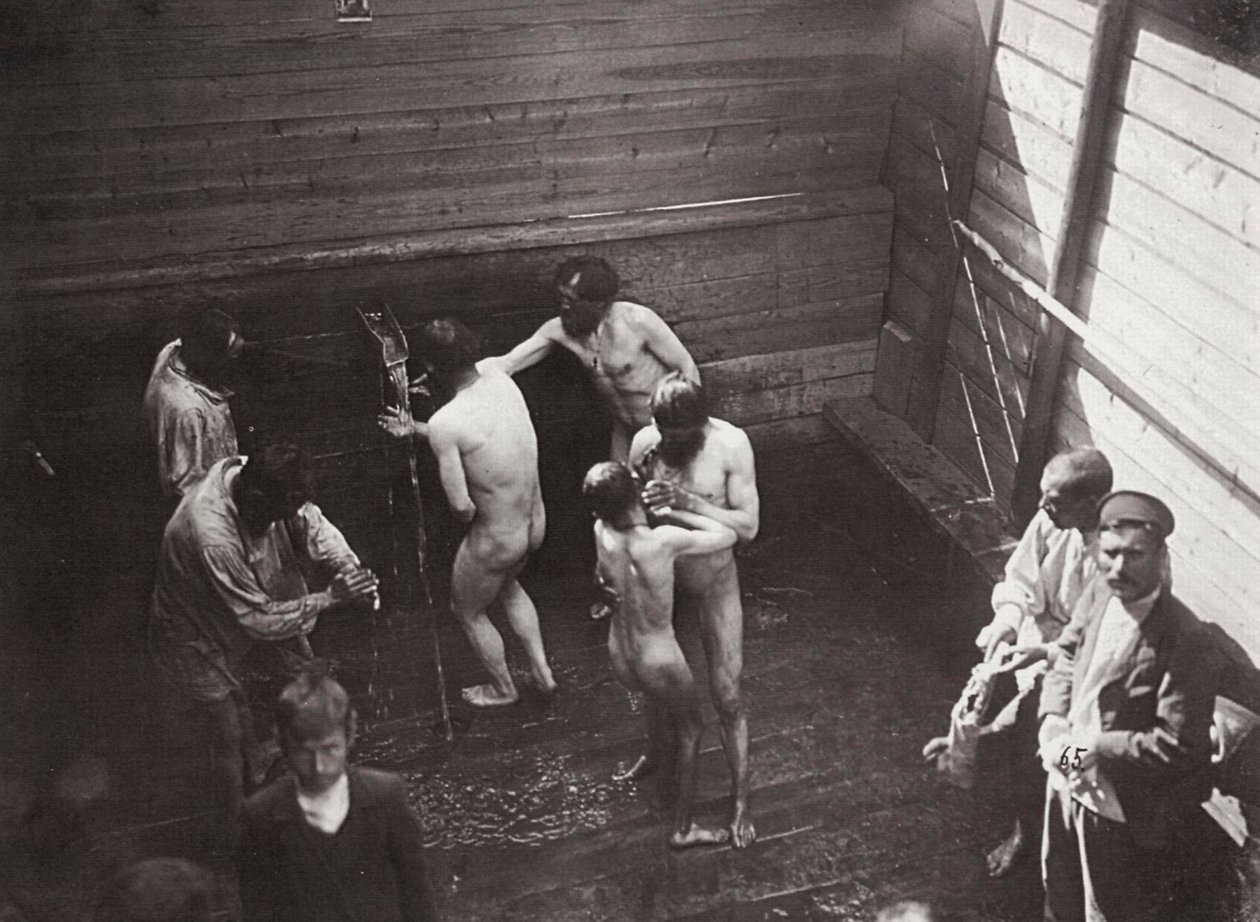 Posvátný pramen v Sarovském klášteře, Rusko, 1903 od K. von Hahn